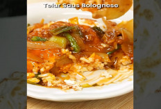 Bosan Dadar Cemplung? Sulap Telur Jadi Hidangan Mewah Pakai Saus Bolognese!