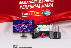 Banjir Diskon Agustus! Upgrade Setup Gaming ASUS dan ROG, Dapat Voucher Indomaret hingga Rp250 Ribu