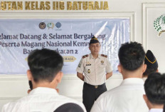 Karutan Baturaja Fitri Yady Pimpin Langsung Pengarahan Peserta Magang Nasional Kemnaker Batch I