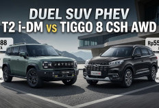 Adu Tangguh SUV PHEV Jetour T2 i-DM Berbodi Gagah Melawan Chery Tiggo 8 CSH AWD Bertenaga 494 PS