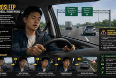 Microsleep Jadi Ancaman Mematikan di Jalan Tol, Kenali Gejala dan Cara Mencegahnya