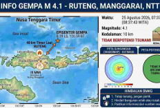 Gempa Kembali Guncang Ruteng NTT, BMKG Catat Getaran Berulang hingga Mbay