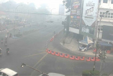 Kabut Asap Makin Pekat, Waspada! Kualitas Udara Palembang Masuk Kategori Berbahaya