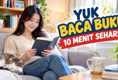 Baca Buku Minimal 10 Menit Sehari, Ternyata Ini Manfaat yang Bisa Dirasakan!