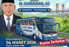 H Iskandar SE Ajak Warga Sumsel Mudik Gratis 2026, Ini Syarat dan Ketentuannya