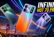 Infinix Hot 70 Pro: Bisa Berubah Warna Sesuai Suhu dan Ada Layar Mini Unik di Kamera