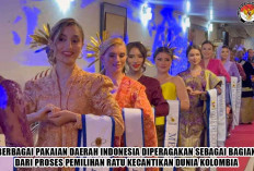 Bikin Bangga! Pakaian Tradisional Indonesia Pukau Ajang Miss Mundo Colombia di Bogota