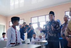 Tinjau Revitalisasi SDN 12 Tanjung Raja, Wabup Ardani Dorong Pendidikan Ogan Ilir Makin Modern!