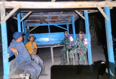 Waspada Malam Hari, Strategi Baru Babinsa Ulu Musi Ini Jadi Sorotan Warga