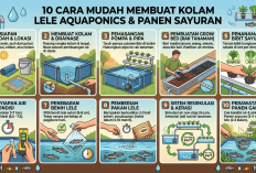 Lahan Sempit Bukan Halangan: 10 Langkah Mudah Bikin Kolam Lele Sekaligus Kebun Sayur Sistem Akuaponik di Rumah