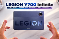 Bukan Tablet Biasa! Legion Y700 Infinite: Layar OLED 165Hz & Snapdragon 8 Elite