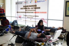 Energi Kebaikan 45 Tahun PTBA Sukseskan Aksi Donor Darah