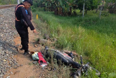 Nekat Melintas Saat Kereta Mendekat, Pengendara Supra Tewas Tertabrak KA Babaranjang di Martapura