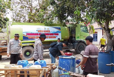 PT HKI Gerak Cepat Bantu Warga, 28 Ribu Liter Air Bersih Disalurkan ke Tiga Desa di Muba