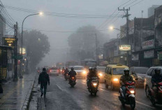 Waspada Cuaca Sumsel Hari Ini! Mayoritas Wilayah Diperkirakan Berkabut, Lahat Berpotensi Hujan