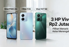 Desain Bodi Mewah Bisa Berubah Warna, Intip Spesifikasi Unggulan HP Vivo Y100 4G dan Seri Y28