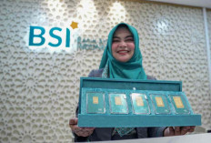 Harga Emas Merangkak Naik, BSI Pastikan Stok Emas Aman