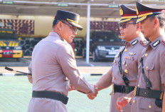Resmi Dilantik! Ipda Bastian Maratin Kini Nahkodai Polsek BP Peliung, Cek Daftar Lengkap Perwira Lainnya