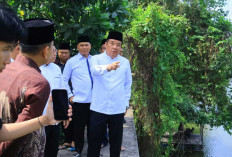 Tinjau Jalan Longsor di Pemulutan Barat, Wagub Sumsel Cik Ujang Minta Proposal Perbaikan Segera Diajukan