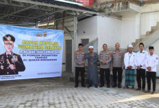 Wujud Kepedulian Polri, Kapolres OKU Timur Resmikan Sumur Bor di Ponpes Tahfizh Romadhon