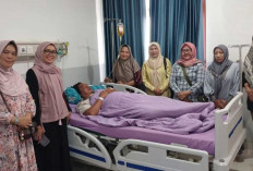 Wujud Kepedulian Tanpa Batas, Istri Dandim Lahat Sambangi Prajurit yang Sedang Berjuang Sembuh