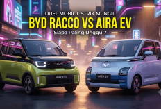 Duel Sengit Mobil Listrik Mungil: Perbandingan BYD Racco vs Wuling Aira EV yang Siap Guncang Pasar Indonesia