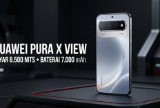 Super Terang 6.500 Nits dan Kamera 200 MP XMAGE, Huawei Pura X View Resmi Meluncur dengan Spesifikasi Monster!