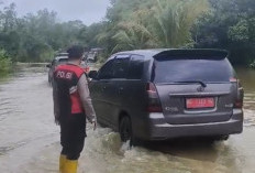 Hujan Deras Picu Sungai Jernih Meluap, Jalur Lintas Pali–Mura Terendam Banjir