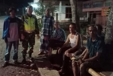 Jaga Kondusivitas Jalinsum: Babinsa Koramil 405-06/Muara Pinang Bekali Petugas Ronda Malam Ilmu Bela Diri