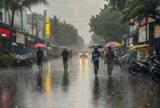 Prakiraan Cuaca BMKG 13 Januari 2026, Sumsel Didominasi Hujan Ringan, OKI dan Banyuasin Berawan