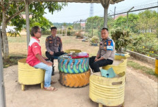Patroli ke Perusahaan, Polsek Plakat Tinggi Tekankan Bahaya Karhutla