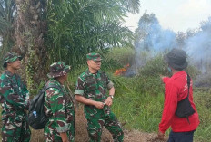 Tinjau Langsung Karhutla: Tim Ir Seskoad Dengar Langsung Aspirasi Soal Sulitnya Padamkan Api di Lahan Gambut