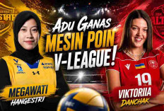 Megawati Hangestri vs Viktoriia Danchak: Duel Mesin Poin V-League yang Kembali Memanas  