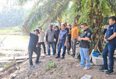 Gercep Pantau Proyek Ketahanan Pangan, Sekda Lahat Turun Langsung Tinjau Pembangunan Tebat Danau Karet