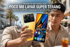 Layar AMOLED 3.200 Nits Paling Terang di Kelasnya: Intip Spesifikasi Gahar Poco M8 yang Siap Temani Aktivitas