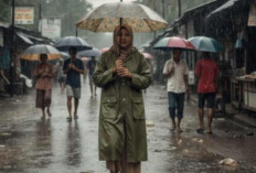 Waspada! Hujan Ringan Guyur Palembang dan Hampir Seluruh Sumsel Hari Ini