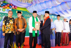 Bupati Toha Hadiri Haflah Tahfizh Al-Mubarokah, Tegaskan Komitmen Cetak Generasi Qur'ani Muba