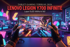 Layar OLED 165 Hz dan Prosesor Snapdragon 8 Elite Gen 5: Spesifikasi Tablet Gaming Lenovo Legion Y700 Infinite