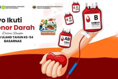 HUT Basarnas, Kantor SAR Palembang Ajak Warga Donor Darah Bersama Personel SAR