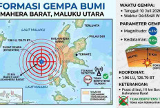Gempa Magnitudo 4,3 Guncang Halmahera Barat Pagi Ini, BMKG: Tak Berpotensi Tsunami