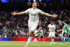 Real Madrid Bantai Real Betis Menang 5-1 Garcia Cetak Hat-Trick