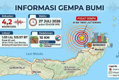 Gempa Magnitudo 4,2 Guncang Sulawesi Utara Pagi Ini, BMKG: Tak Berpotensi Tsunami!