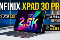 Tablet Idaman Pelajar dan Gamer! Cek Spesifikasi Gahar Infinix XPAD 30 Pro Lengkap dengan Bonus X Keyboard