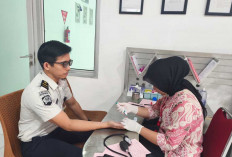Sambut HUT ke-81 RI, Karutan Baturaja Pimpin Langsung Aksi Kemanusiaan Donor Darah Bersama Jajaran Pegawai