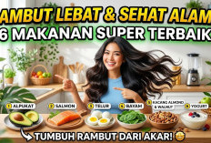 Rambut Lebat dan Sehat Alami! 6 Jenis Makanan Super Terbaik yang Ampuh Merangsang Pertumbuhan Rambut dari Akar