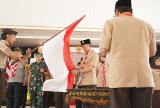 Muchendi Dorong Pramuka OKI Aktif Dalam Mitigasi Bencana dan Sosial