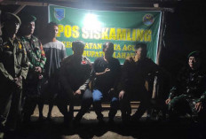 Patut Dicontoh! Cara Babinsa Koramil Kota Agung Redam Aksi Kejahatan Lewat Patroli Satkamling