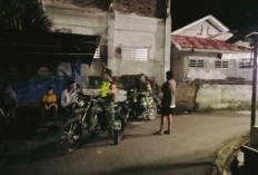 Empat Lawang Dijaga Ketat! Babinsa dan Polsek Pendopo Masuk Gang Sempit Sisir Pos Satkamling
