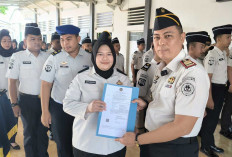 Naik Pangkat di Rutan Baturaja: Karutan Ingatkan Tanggung Jawab Besar di Balik Pangkat Baru