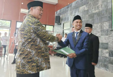 Lantik Pimpinan Baznas 2025-2030, Bupati Lahat Bursah Zarnubi Beri Pesan Khusus Ini